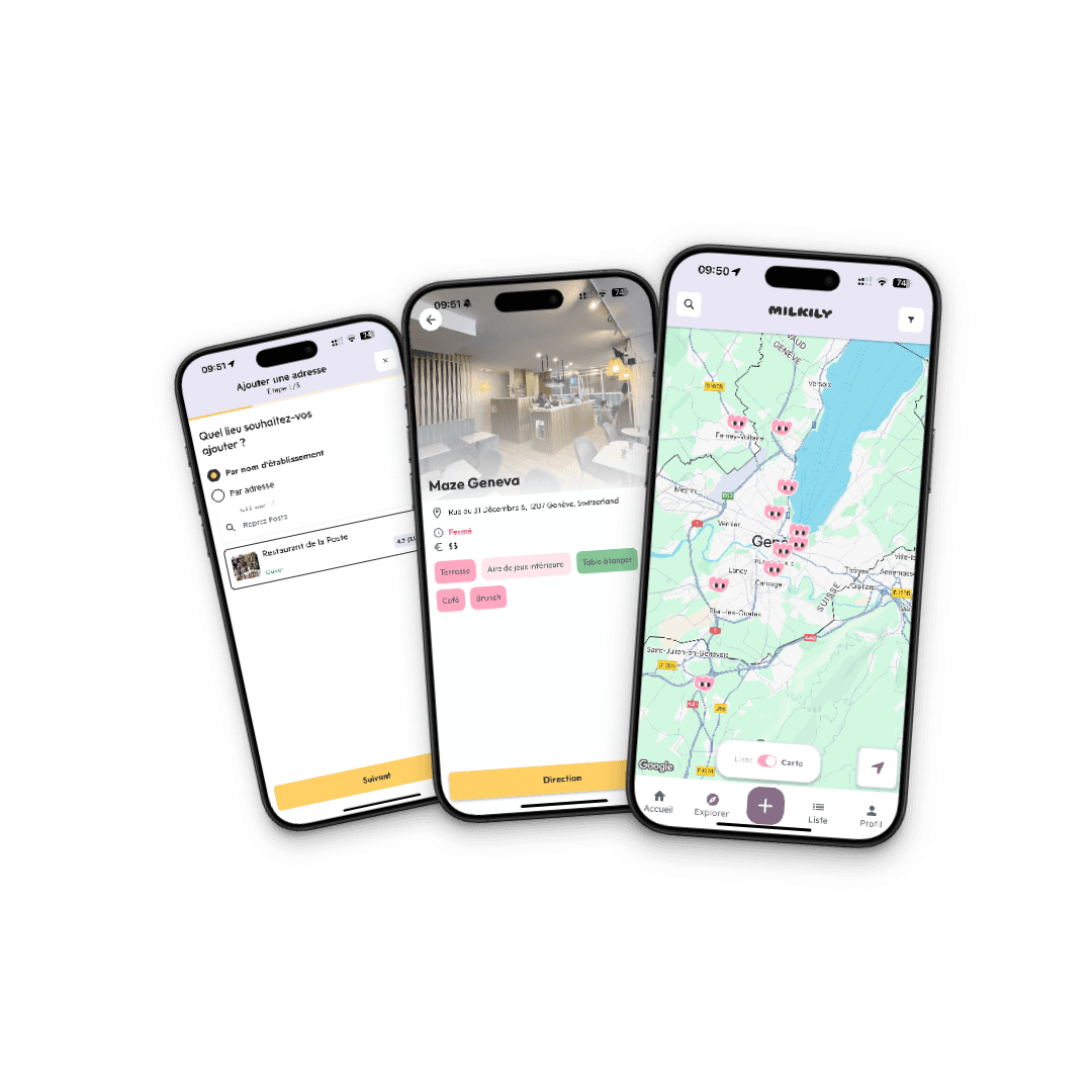 Aperçu du projet Milkily