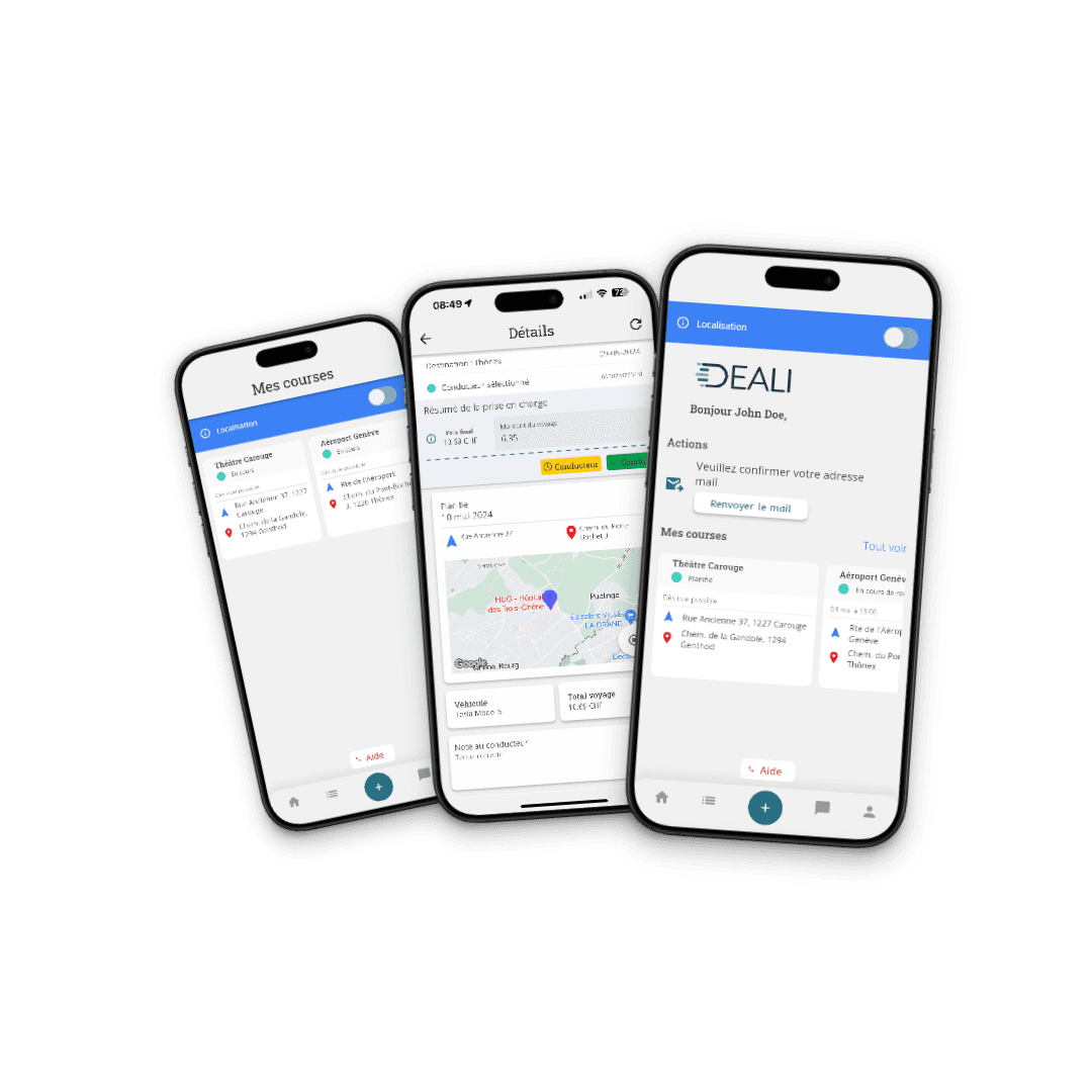 Aperçu du projet Deali