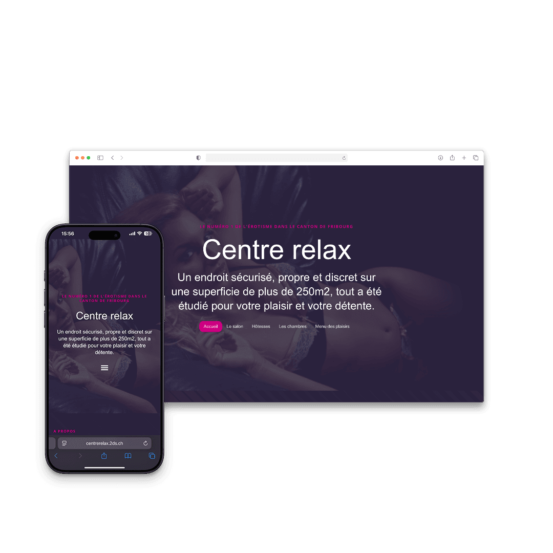 Aperçu du projet Centre Relax