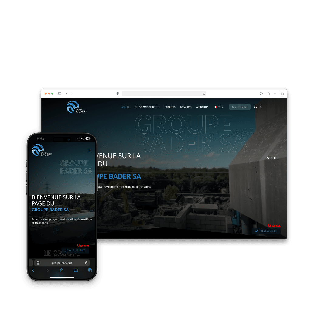 Aperçu du projet Groupe Bader SA