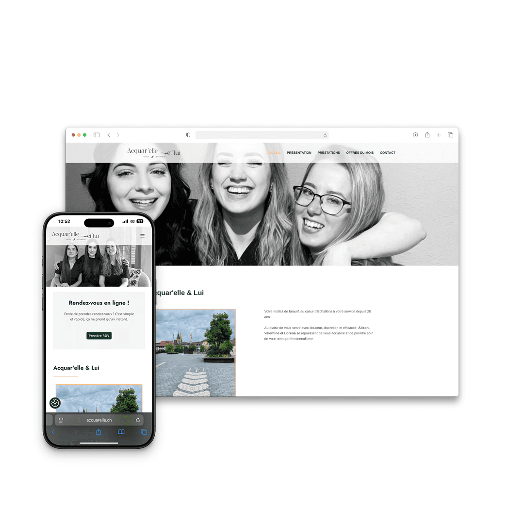 Aperçu du projet Acquar'elle & Lui