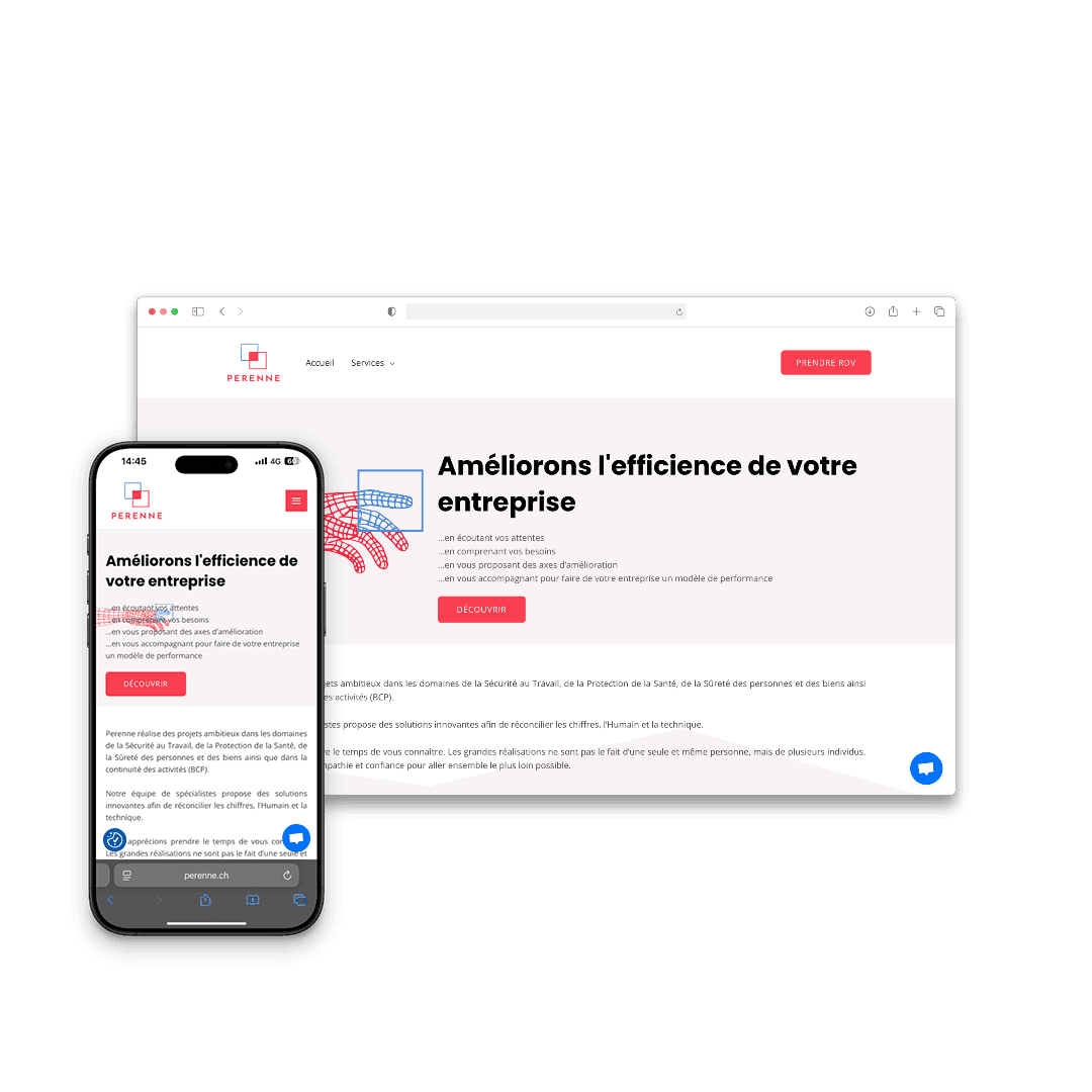 Aperçu du projet Perenne Sàrl