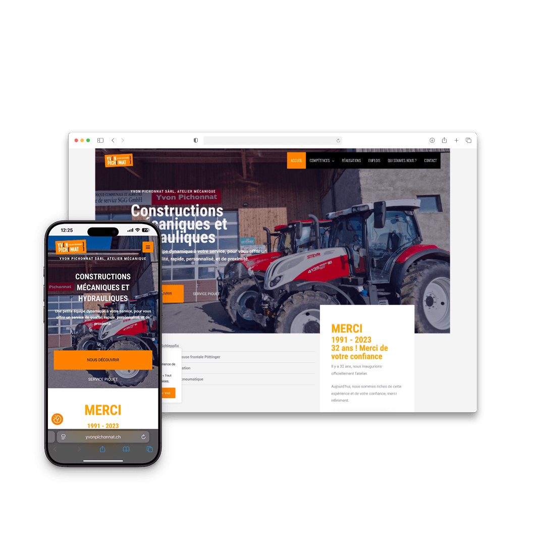 Aperçu du projet Yvon Pichonnat