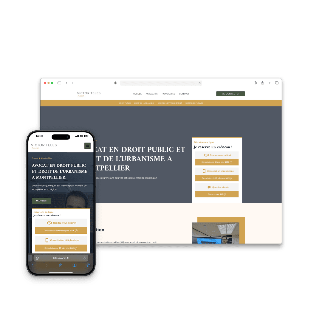Aperçu du projet Telesavocat